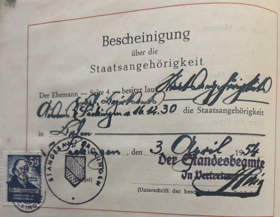 badische Staatsangehörigkeit